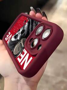 Funda roja con diseño de calavera y auriculares Tech Vibe, compatible con fundas de , Oppo, Honor, Redmi, , Vivo y , así como con  17,  16 Pro Max,  15 Pro Max,  13 y  12. Fabricada en TPU, ofrece protección anticaídas. Es una excelente opción para regalar a familiares, amigos, seres queridos, novios o novias, y también como regalo de Navidad.funda de ,  funda de  16, Navidad,  fundas de , funda de  15,  17 Pro Max, fundas para , funda de  16 Plus, regalos de Navidad, funda de  13, funda de teléfono de Navidad, funda de  16 Pro, funda de teléfono  15, funda de teléfono  13, funda de  15, rosa, funda de teléfono rosa, regalos, malvado, regalos para mujeres, funda de teléfono linda, regalos para hombres, teléfono negro Estuche, regalos para hombres - Burdeos - Ver 4