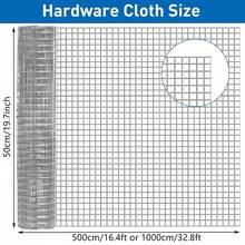 镀锌鸡笼网，五金网花园植物支架焊接金属鸡笼网，家禽动物笼网花园防护 - 銀色 - 查看 3