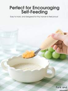 Toddler Utensils, 2 Packs Kids Flatware Sets With Rocket Silicone Handle & Suction Cup, Stainless Steel Children - Friendly Forks And Spoons, Dishwasher - Compatible - Multicolor - View 5