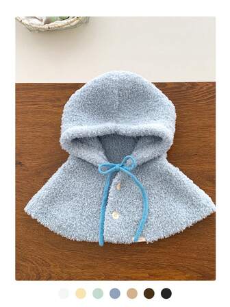 Ullstrukturerad balaklava hybridkappa, trendig stickad halsvärmare öronmuff mössa halsduk kombination, varm vinteraccessoar för kvinnor