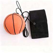 青少年腕带弹力球，投掷和反弹练习，提升反应速度和灵活性。耐用的投掷和反弹训练工具套装，包含PU弹力训练球和腕带，适合户外游戏和运动。是万圣节、圣诞节、生日、开学季、儿童节、斋月、情人节的完美礼物。 - 彩色 - 查看 7