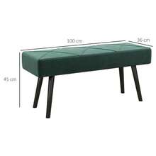 Bedroom Benches - Green - View 3