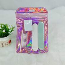20/40/50件套一次性美甲套装，美甲艺术套装：迷你指甲锉、抛光垫和抛光棒 - 无异味，适合DIY珠宝抛光和指甲护理；30件套独立包装美甲套装 - 迷你指甲锉、迷你指甲抛光块、美甲棒，适合美甲沙龙和家庭使用；美甲护理产品、美甲工具、美甲艺术工具；返校季必备；指甲、美甲工具；适用于假指甲 - 彩色 - 查看 2