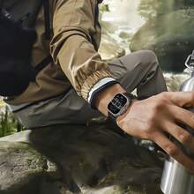 1PC Strap Compatible With Apple Watch Ultra 3 Band 49mm 45mm 44mm 42mm 46mm Magnetic Silicone Straps Bracelet For Watch Series11 10 9 8 7 SE3 WatchBand - 42/44/45/46/49mm - View 9