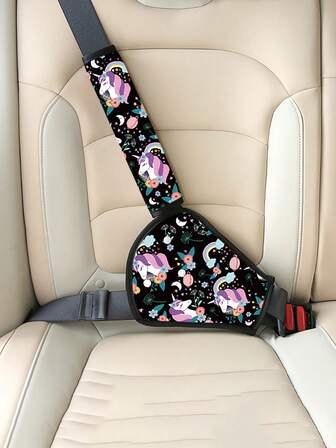 Baby Car Seat Belt Shoulder Pads, Soft & Thick Children Safety Belt Covers