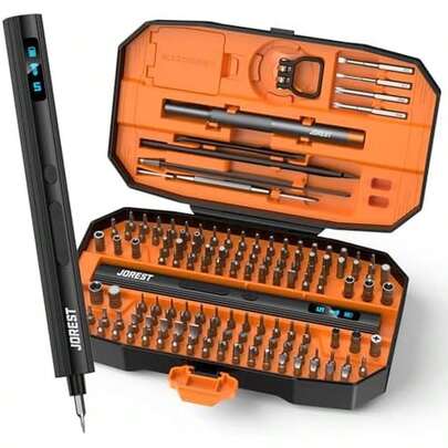 JOREST 24Pcs Small Precision Screwdriver Set With Torx T5 T6 T8 T9, Y00, Star P5, Mini Repair Tool Kit For Macbook, Computer, Laptop, ,  , , Switch, Eyeglasses, Watch, Ring Doorbell