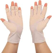 Women Full Finger Gloves - Gris - 查看 6