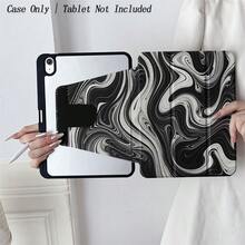 1pc Tablet Protective Case Suitable For 10.9/10.2/Air 5/Pro11/10/9.7/Air 2/(7th)/(8th)/Air 4/5/Pro 11/10th 10.9 Inch 2022 Model, With Pencil Slot, Auto Sleep/Wake Function - Multicolor - View 1