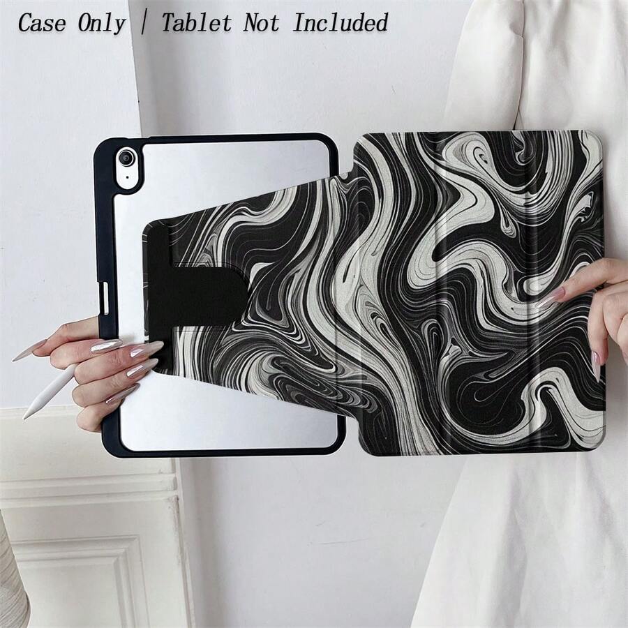 1pc Tablet Protective Case Suitable For 10.9/10.2/Air 5/Pro11/10/9.7/Air 2/(7th)/(8th)/Air 4/5/Pro 11/10th 10.9 Inch 2022 Model, With Pencil Slot, Auto Sleep/Wake Function - Multicolor - View 1