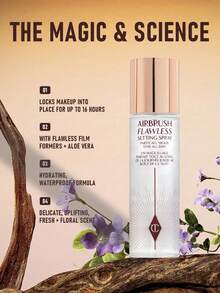 Charlotte Tilbury 无瑕定妆喷雾 100ml/3.4 盎司（长途运输可能导致部分损坏，感谢您的理解） - 100ml - 查看 4