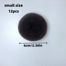 Bộ 12 dụng cụ tạo búi tóc hình bánh donut, vòng tạo búi tóc, bao gồm dụng cụ tạo búi tóc, dụng cụ tạo búi tóc kiểu ballet, dụng cụ tạo bím tóc xoắn ốc nhanh chóng và dễ dàng, bộ dụng cụ làm tóc, bộ dụng cụ tạo kiểu tóc. - Nhiều màu - Xem 19