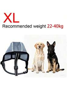 Soft Reflective Dog Muzzle, Suitable For Small To Medium Dogs For Day And Night Walking, Prevents Biting, Scavenging And Chewing, Allows Drinking And Breathing, Matching Size According To Dog Weight Or Mouth Circumference | Fashionable Dog Accessories | Practical Dog Muzzle | Gift For Dogs - Black - View 26