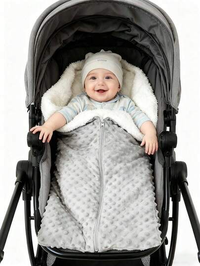 1pc Autumn/Winter Newborn Blanket, Bean Bag Blanket, Infant Blanket, Baby Wrap, Baby Stroller Blanket, Multifunctional Baby Blanket, Maternity & Baby Supplies, Christmas Gift