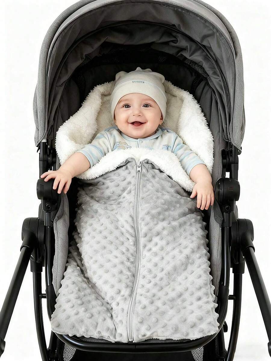 1pc Autumn/Winter Newborn Blanket, Bean Bag Blanket, Infant Blanket, Baby Wrap, Baby Stroller Blanket, Multifunctional Baby Blanket, Maternity & Baby Supplies, Christmas Gift