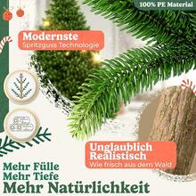 Kesser ®   Artificial Christmas Tree PE 180 Cm With 780 Tips With Snow, Artificial Fir Tree Quick Assembly Including Christmas Tree Stand, Christmas Decoration - PE Green 1.8 M Fir Christmas - Green With Snow - View 3