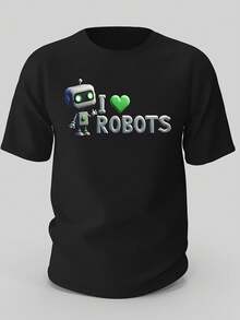 I Love Robots Bot 2345ab_00001_ - Black - View 2