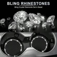 Bling Cup Holder Coasters For Car4PCS Universal Non-Slip Cup Holder Rhinestone Decorative Coasters Crystal Car Interior Accessories For Women Blackcar Acessesories, Car, Car Acessesories Women, Car Stuff, Car Decor, Car Accesssories, Stocking Stuffers, Car Accessories For Women, Christmas - 4 chiếc màu đen - Xem 6