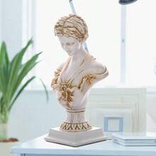 Miduu 11.8" Classic Greek Venus De Milo Bust Statue Resin Roman Godd Of Love And Beauty Sculpture Figurine For Home Décor Large Antique - 維納斯 - 大型古董 - 查看 3