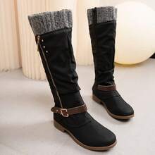 Women Equestrian Boots - Black - View 1