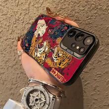 Tigres y Leones Están Luchando, Fundas Dedicadas para Teléfonos  Galaxy S25ULTRA, S24PLUS, S23FE, S21PRO, S22, S20+, A03S, A05S, A14, A31, A53, A34, A10, A04E, M04, A33, A35, A55, A72, A71, A70, A22, A16, A06, A20S, A54, Resistentes a la Suciedad, Elegantes, Modernas, Coloridas, Plateadas IMD. - Mezcla de colores - Ver 7