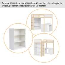Hochbett 90 - Khaki - View 4