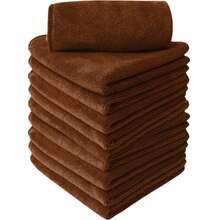 5/10 Packs Of Luxurious Soft Touch Quick-Dry Microfiber Face Cloths - Hypoallergenic, Preservative-Free, Reusable Makeup Remover Cloths For All Skin Types - Wine Red, Gentle And Effective Facial Washing Experience - Multicolor - View 27