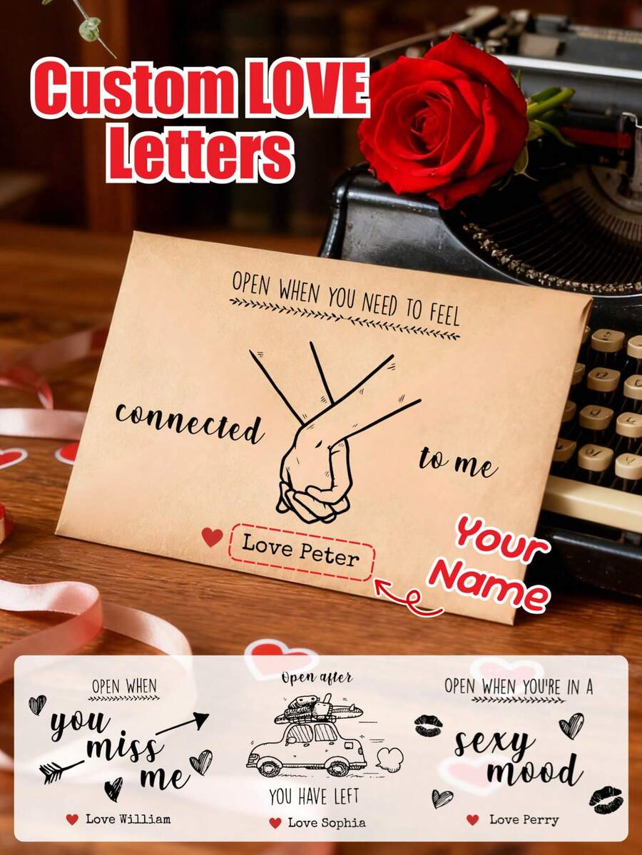 1/3/5 piezas, Carta personalizada de Papá Noel, Carta hecha a medida de Papá Noel, Papel de carta y sobres festivos con texto personalizado para saludos festivos, decoraciones de fiesta, carta de Papá Noel sobre regalos, decoración y obsequio de Navidad DIY, idea de regalo de Navidad personalizado único, carta a Papá Noel, deseo de Navidad, regalo festivo para ella, regalo de Navidad único para familiares y amigos, papel de escritura festivo - Multicolor - Ver 1