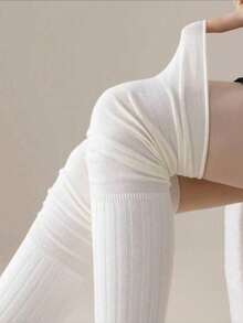 Women's Vintage Over-The-Knee Thigh High Socks, Suitable For Knee-High Boots/Shoes, Create A Relaxed Vibe, Essential For Outings In Autumn/Winter