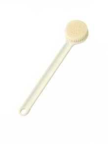 Long Handle Bath Brush, With Exfoliating Scrub Brush, Suitable For Body And Back - Massage And Exfoliate In The Bathroom
