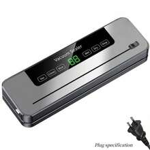 RAF Máy hút chân không, thiết bị bảo quản thực phẩm bằng chân không cho nhà bếp, túi hút chân không, tích hợp cả chức năng hút chân không và đóng túi, thích hợp cho việc đóng gói và bảo quản các loại thực phẩm khô và ướt bằng chân không. Ứng dụng trong bảo quản thực phẩm, nhà bếp, tủ lạnh, cắm trại, du lịch, sản phẩm khuyến mãi mùa hè. - Phích cắm loại A của Mỹ (220-240V) - Xem 12