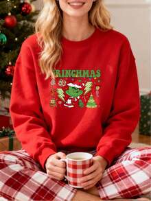 Women Sports Sweatshirts - Red - View 1