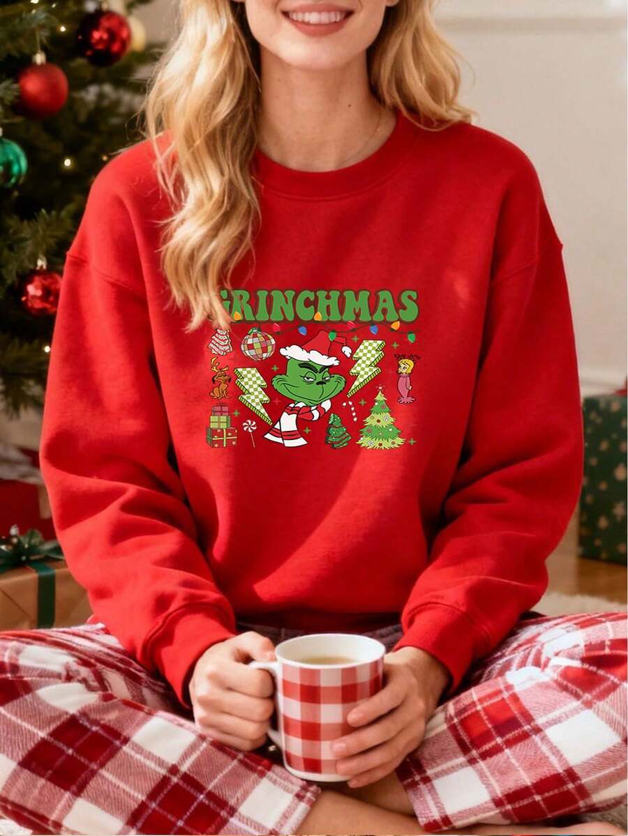 Women Sports Sweatshirts - Red - View 1