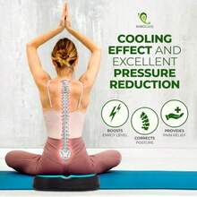 WSXC Donut Gel Sitting Pillow - Orthopedic Memory Foam For Tailbone Pain Hemorrhoid Bed Sores Postpartum Prostate Coccyx And Sciatica Pain - Black - View 4