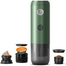 Máy pha cà phê espresso điện cầm tay 3 trong 1, máy pha cà phê mini du lịch, đồ uống nóng và lạnh, điều khiển nút bấm dễ dàng, máy pha cà phê tự làm nóng USB-C dùng cho ô tô, xay hạt cà phê và sử dụng viên nén, thích hợp cho gia đình, văn phòng, cắm trại, ô tô và du lịch. - gấp ba - Xem 14