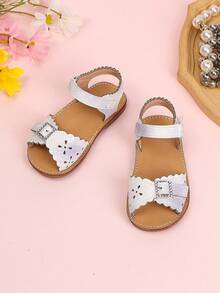 Fashionable Princess Flat Sandals, Soft And Comfortable - Mauve Purple - View 4