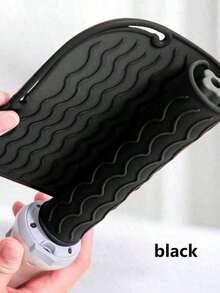 Portable Silicone Heat-Resistant Pad, Straightener, Curling Iron Insulation Pad, Anti Slip And Heat-Resistant Pad, Travel Styling Tool For Travel Dressing Table, Travel Case For Hairdressing Tools - Heat-Resistant Pad, Straightener Pad, And Curling Iron Sleeve Christmas Gifts, Hand Warmers, Gifts For Men, Stocking Stuffers, Hand Warmers Rechargeable - 彩色 - 查看 7
