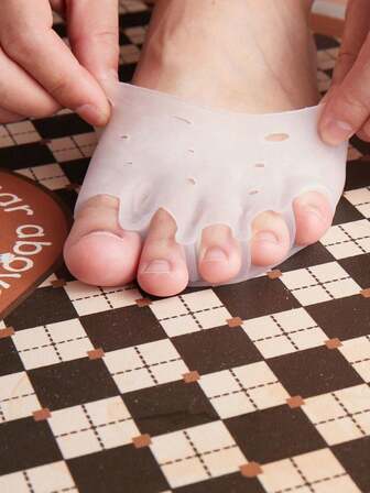 Silicone Forefoot Cushion Pads, Super Soft Honeycomb Forefoot Pads, Anti-Slip For Women High Heels, Thick Foot Protection Pads