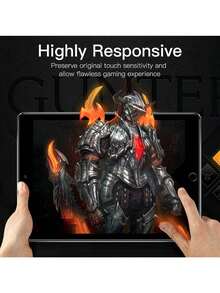 Yezodawee 1 miếng dán màn hình cường lực chống nhìn trộm cho iPad Mini 5/6, iPad 10/11, iPad 7/8/9, iPad Air 4/Air 5 - Bề mặt bóng, độ cứng 9H, cảm ứng mượt mà, dễ lau chùi, tăng cường bảo vệ riêng tư | Miếng dán màn hình thời trang và bền bỉ - màu đen - Xem 4