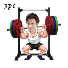 1/3pcs Custom Sports-Themed Keychain, Custom Gym Keychain With Photo, 33 Styles,Personalized Bodybuilder Keyring, Funny Fitness Gift For Him, Weightlifting Cartoon Caricature, Gym Bro Gift,Gift For Sports Lover
