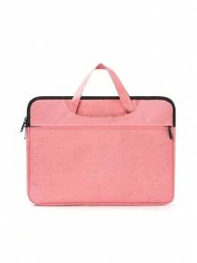 1个时尚粉色丝带图案14英寸笔记本电脑保护套，便携式笔记本电脑包，带顶部提手，绗缝柔软保护套，适合工作、学习、通勤，也是送给女孩的绝佳礼物。笔记本电脑保护套，笔记本电脑包，笔记本电脑保护套，防水旅行必备，男女通用笔记本电脑包，笔记本电脑保护套，笔记本电脑包，笔记本电脑保护套，旅行必备。 - 彩色 - 查看 12