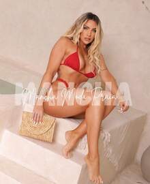 FITA Polyamide Bikini With Lined Cups - S, M, L, XL - Red - View 6