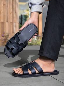时尚男女通用波西米亚风一脚蹬凉鞋 - 轻便方头沙滩鞋，一体式鞋面和鞋底，适合所有季节休闲/度假穿着，是泳池、海滨步道和日常穿搭的理想之选。 - 黑色 - 查看 2