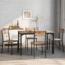 Dining Table & Chair Sets - Brown - View 1