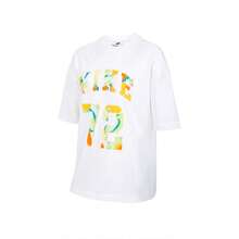Áo thun thể thao tay ngắn dệt kim Nike thoải mái, thường ngày. - trắng - Xem 1