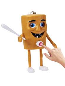 Italian Crazy Doll Squeeze Change Face Keychain Stress Relief Toy Anime Character Tung Tung Tung Sahur Tralalero Tralala Backpack Hanging Decor Accessory Party Favor Gift - Multicolor - View 6