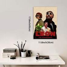 Framed 1pc Canvas Movie Poster - Artistic Wall Decor For Bedroom Living Room Corridor - Winter Theme, Ideal Gift, Room Decoration, High-Quality Print, Unique Design, Easy To Hang - 彩色 - 查看 5