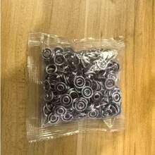 400/800个金属按扣，100/200套5爪按扣钳工具（带盒），按扣钳工具，适用于服装皮革手工缝纫金属爪按扣 - 銀色 - 查看 11