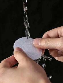 Round Rug Backing, Mother & Child Stickers, Bed Sheet Stickers, Sofa Fixing Stickers, Invisible Sofa Pad Fixing Device, Bed Sheet Anti-Slip Anti-Displacement Stickers, Suitable For Bedroom, Living Room, Study, Kitchen - Apricot - View 5