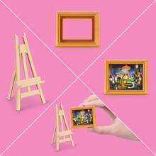 Mini Brands Create Masterpieces Series 1 Capsule By ZURU - Mini Collectibles Blind Packaging, DIY, Novelty, Resin Play, Collectors, 8+(Random Style)