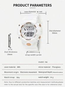 LED Mori Style Ins Style Electronic Watch Simple Multifunctional College Watch